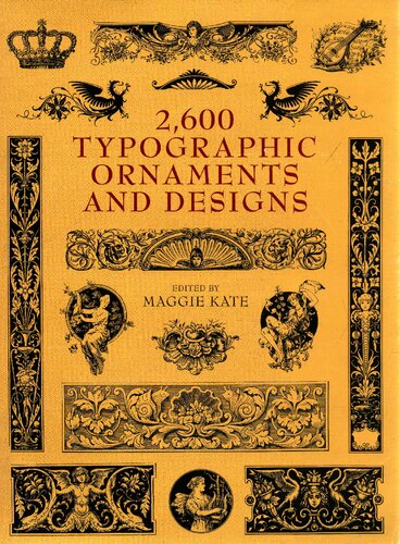2,600 Typographic Ornaments and Designs