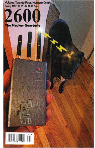 2600 Magazine: The Hacker Quarterly Volume 24 Number 1