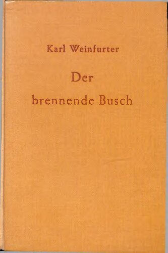 Der brennende Busch: Der entschleierte Weg der Mystik