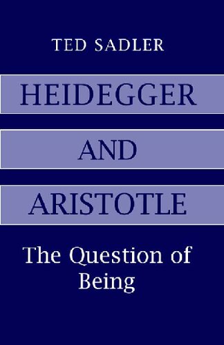Heidegger and Aristotle: The Question of Being
