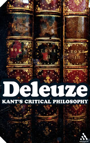 Kant's Critical Philosophy (Continuum Impacts)