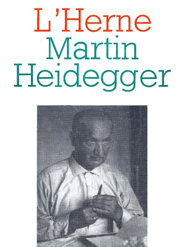 Cahier de L'Herne n° 45: Heidegger