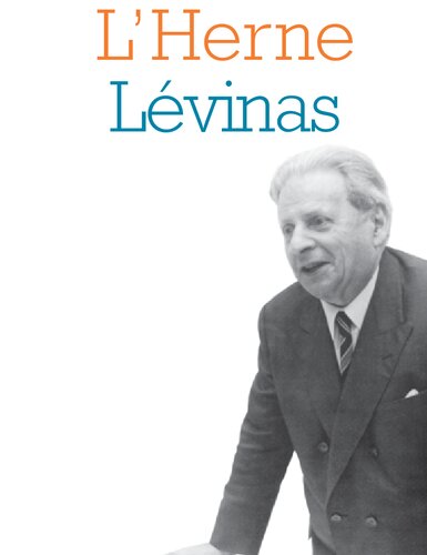 Cahier de L'Herne n° 60: Lévinas