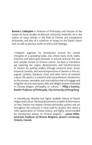 Daoism: An Introduction (Introductions to Religion)