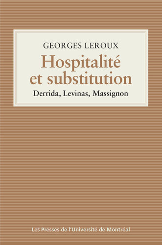 Hospitalit et substitution