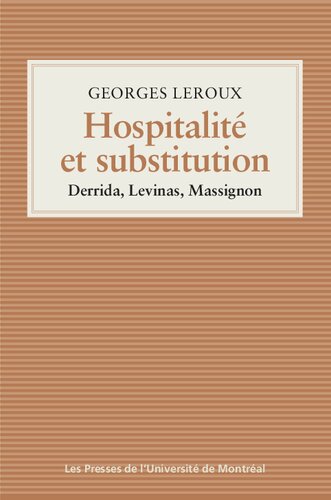 Hospitalit et substitution