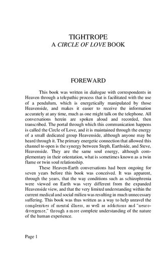 Tightrope: A Circle of Love Book