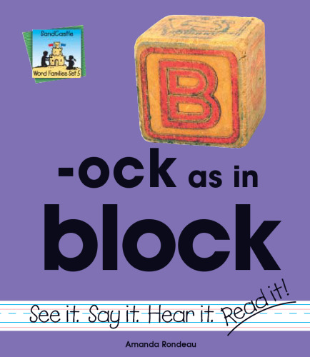 Ock As in Block (Word Families Set 5)