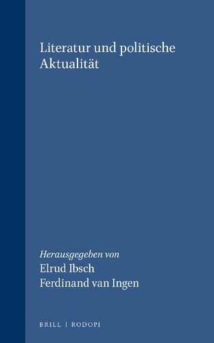 Literatur und politische Aktualität