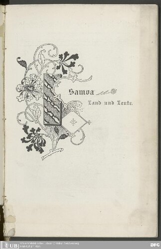 Samoa ; Land und Leute