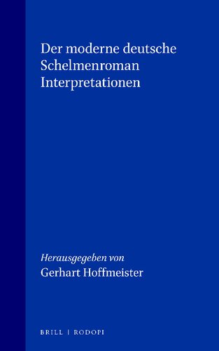 Der moderne deutsche Schelmenroman : Interpretationen