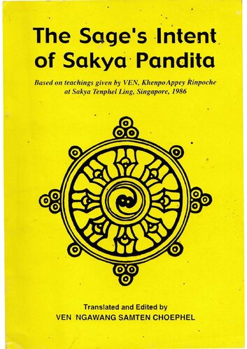 The Sage's Intent of Sakya Pandita
