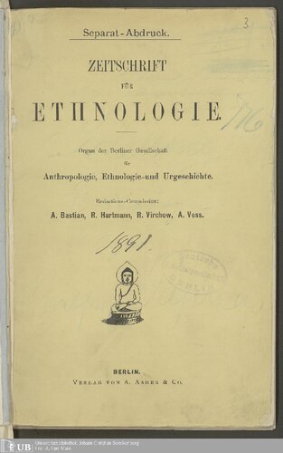 Beiträge zur Anthropologie der Papuas