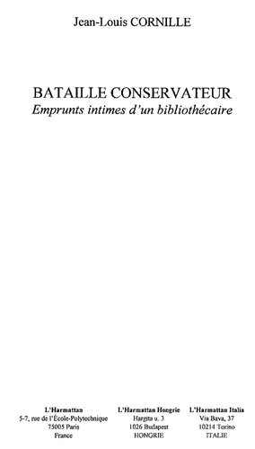 Bataille conservateur