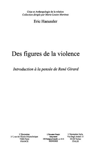 Des figures de la violence