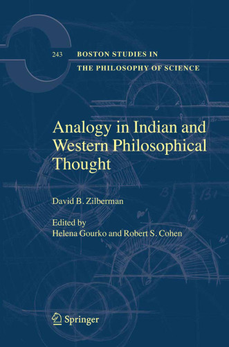Analogy in Indian and Western Philosophical Thought