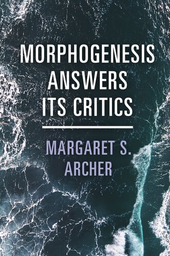 Morphogenesis Answers Its Critics