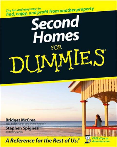 Second Homes for Dummies (For Dummies (Business & Personal Finance))