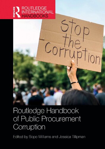 Routledge Handbook of Public Procurement Corruption (Routledge International Handbooks)