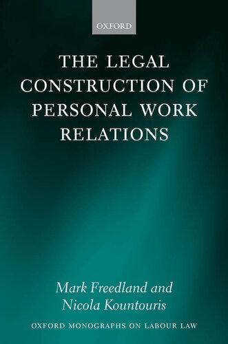 The Legal Construction of Personal Work Relations