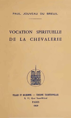 Vocation spirituelle de la chevalerie