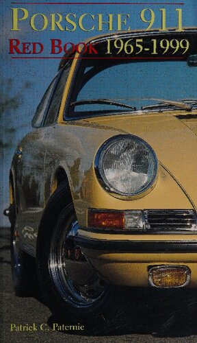 Porsche 911 red Book 1965-1999