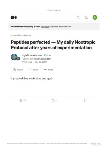 Peptides Perfected