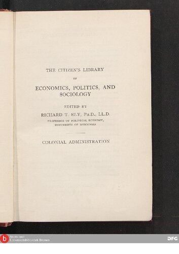 Colonial Administration