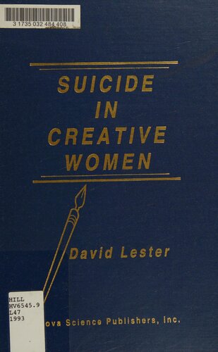 Suicide in Creative Women