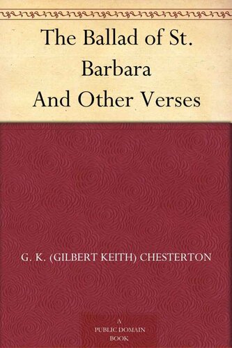 The Ballad of St. Barbara and Other Verses