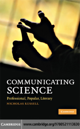 Communicating Science: Professional, Popular, Literary