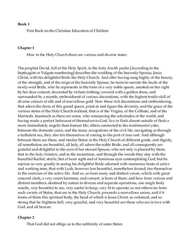 Dell'Educazione Cristiana e Politica de' Figliuoli