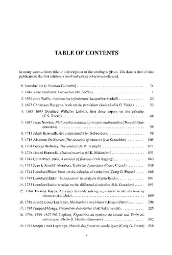 Landmark Writings in Western Mathematics 1640-1940