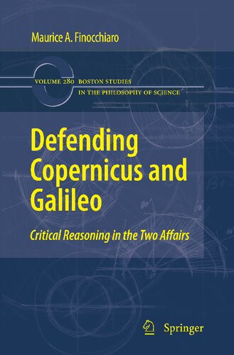 Defending Copernicus and Galileo: Critical Reasoning in the Two Affairs