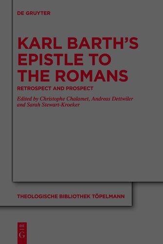 Karl Barth's Epistle to the Romans