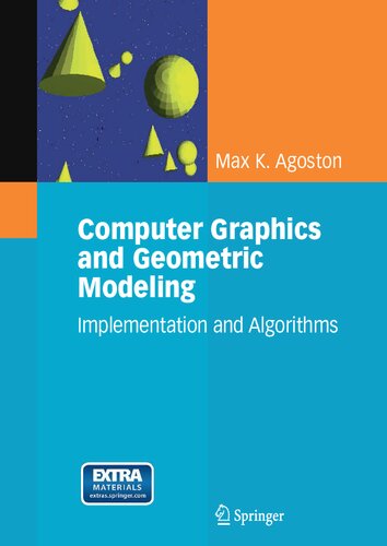 Computer Graphics and Geometric Modelling: Implementation & Algorithms (vol. 1)