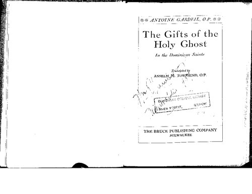 The Gifts of the Holy Ghost in the Dominican Saints