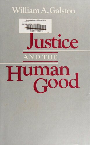 Justice and the human good