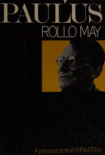 Paulus: Reminiscences of a friendship