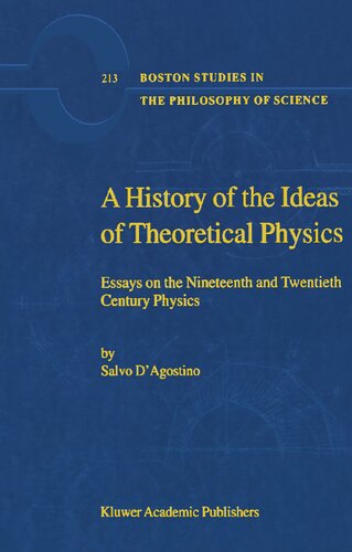 A History of the Ideas of Theoretical Physics