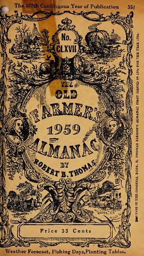 The Old Farmer's Almanac 1959