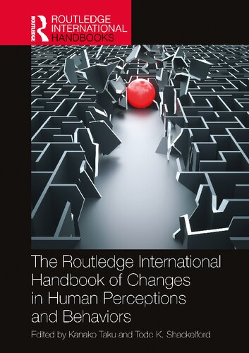 The Routledge International Handbook of Changes in Human Perceptions and Behaviors (Routledge International Handbooks)