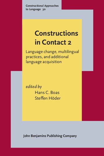 Constructions in Contact 2 (Constructional Approaches to Language)