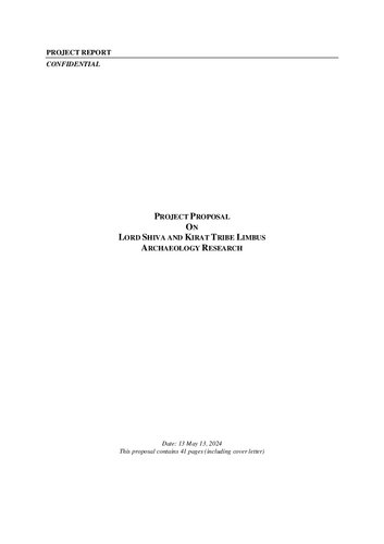 LORD SHIVA AND KIRAT TRIBE LIMBUS ARCHAEOLOGY RESEARCH