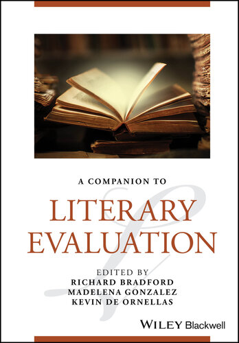 A Companion to Literary Evaluation (Blackwell Companions to Literature and Culture)