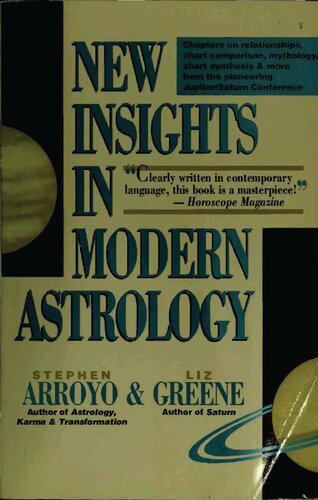 New Insights in Modern Astrology