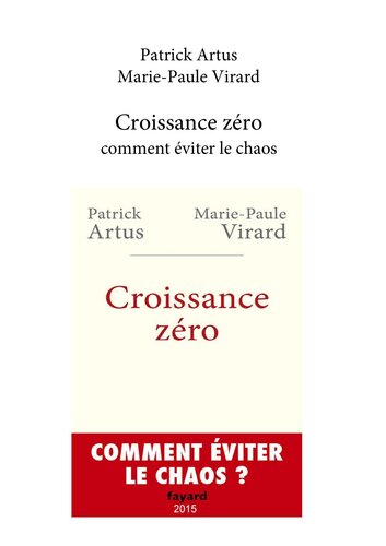 Croissance zéro: comment éviter le chaos