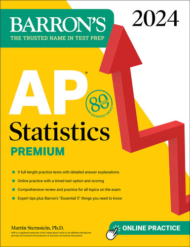 AP Statistics Premium, 2024