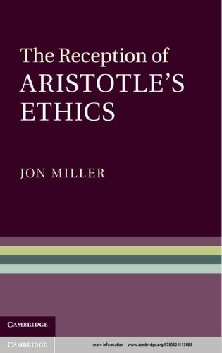 The Reception of Aristotle's Ethics