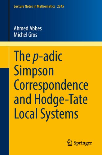 The p-adic Simpson Correspondence and Hodge-Tate Local Systems